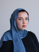 Cotton Comfort Hijab - Denim